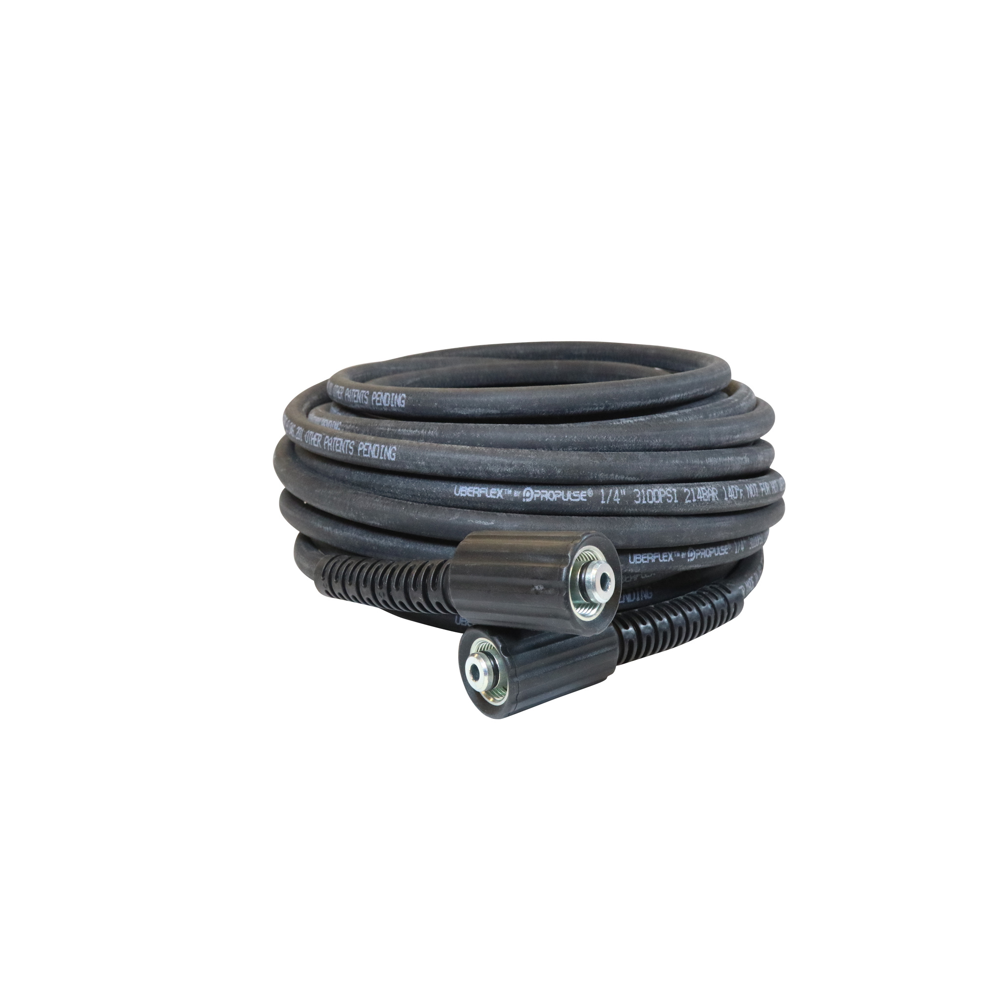 ProPulse, 1/4in.x50ft. Consumer UberFlex Pressure Washer Hose, Diameter 1/4 in, Length 50 ft, Max. PSI 3100 Model# 646200594